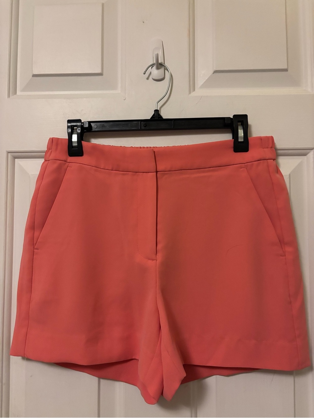 J. Crew High-Rise Coral Tailored Shorts Size 8